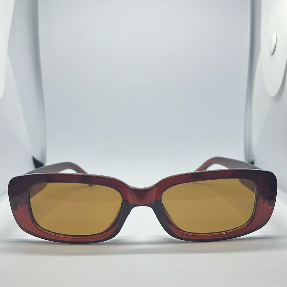 Mens Rectangle Luxury Vintage Punk Sunglasses